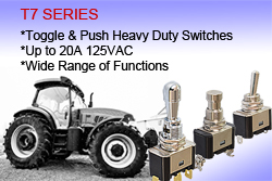 T7 Series Toggle & Push Switches